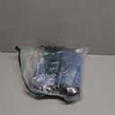 Del_zon 1 Compartment 10 Liter Transparent Ocan Bag Roll, Top Storage Bag, Lightweight Dry for Traveling, Swimming, Kayaking, Camping, Fishing Backpack (Transparent Blue)