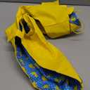 Dog Raincoat Reversible, Single Side Slicker Poncho Adjustable Waterproof Dog Rain Jacket with Leash Hole/Reflective Stripe Hooded Snowproof Windproof Clothes, L