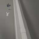No Tools No Drill Cordless Blackout Cellular Shades White, 43" W x 48" H