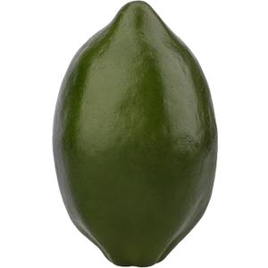 Woration Fake Faux Green Oversize Lemon Artificial Fruit Decoration Simulation Big Lime for Home Kitchen Party Table Photography Prop