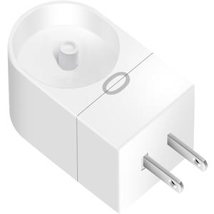 2 in 1 Wall Charger for Philips Sonicare Electric Toothbrush, Electric Toothbrush Wall Charger Base for Philips Sonicare HX6100/ HX3000/ HX6000/ HX8000/ HX9000 Series (White)