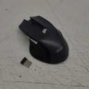 Acer Wireless Mouse for Laptop, 2.4GHz Computer Mouse 3 Adjustable DPI Office Cordless USB Mice with USBA Receiver, 6 Buttons, 1600 DPI, Medium to Large Sized Hands Compatible with PC, Laptop, Desktop (Black)