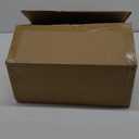 OIAHOMY Wicker Basket, Paper Shelf Basket with Built-in Handles, Rectangular Wicker Storage Bin for Pantry, Shelves, 1 Pack-Yellow