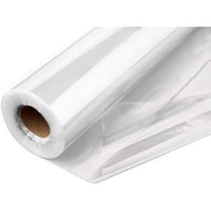 Clear Cellophane Wrap - 31.5 Inch Wide x 100 Ft Long, Thick, Food Safe Cello Roll for Baskets, Gifts, Flowers - Folds to 16 Inch, Unfolds to 31.5 Inch