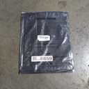 PI Blackout Classroom Door Window Curtain,Privacy Tie up Shade Thermal Insulated Small French Door Curtain for Classroom/Sliding Door/Front Door 1 Panel (W12XL40,Black)