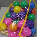 Hovenlay Ball Pit Balls Phthalate Free BPA Free Crush Proof Plastic - 7 Bright Colors in Reusable Play Toys for Kids with Storage Bag