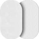 30x15 Oval Baby Bassinet Mattress: 2" Thick Dual Side Gel Memory Foam Bassinet Mattress for Most Moses Basket and Dream On Me Lacy Bassinet - All-Season Design - Fit Replacement Bedside Bassinet