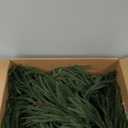 24 FT (4 * 6FT) Christmas Norfolk Pine Garland, Real Touch Dense Faux Greenery Garland for Mantle, Table, Wall, Indoor & Outdoor Christmas Decorations