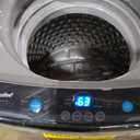 Comfee Portable Washing Machine, 0.9 cu.ft Compact Washer With LED Display, 5 Wash Cycles, 2 Built-in Rollers, Space Saving Full-Automatic Washer (Gray)