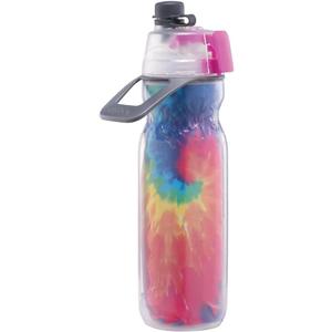 O2COOL ArcticSqueeze Insulated Mist 'N Sip Water Misting Bottle - Tie Dye, 20 Fluid Ounces, Plastic