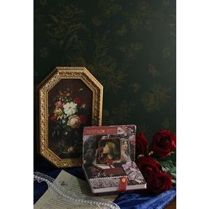 Dimoon 393"×17.3”Floral Peel and Stick Wallpaper Dark Green Golden Contact Paper Leaf Waterproof Butterfly Wall Paper Thicken Removable Vintage Self Adhesive Cabinets Shelf Liner Decal Vinyl Roll