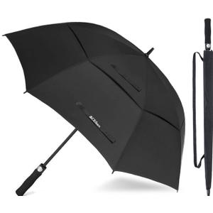 ACEIken Golf Umbrella Large 68 Inch Automatic Open Golf Umbrella Extra Large Oversize Double Canopy Vented Umbrella Windproof Waterproof for Men and Women