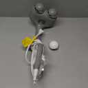 Homedics Back Massager - Heated Automatic Percussion Back, Body and Neck Massager with Duel Pivoting Heads, Interchangeable Nodes, for Shoulders, Legs and Feet, White (Large)