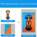 Display Wallboard for Lego McLaren Formula 1 Race Car, Wall Mount for Lego 42141 Collectible F1 Model Kit (Car Not Included),New Background