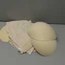 POP CLOSETS Women Hip Padded Booty Lifter Shapewear Thicker Enhancer Removable 4 Pads Control Panty for Bigger Butt (Medium, High Waisted-beige)