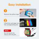 232XL Ink Cartridges Combo Pack Remanufactured Replacement for Epson 232 Ink Cartridge 232XL 232 XL Works with WF-2930, WF-2950, XP-4200, XP-4205 Printer (3 Black, Cyan, Yellow, Magenta)