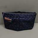 Vercord Updated Purse Handbag Organizer Insert Liner Bag in Bag 13 Pockets Navy Blue Large
