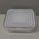 5 PCS Large Fruit Containers for Fridge - Leakproof Food Storage Containers with Removable Colander - Dishwasher & microwave safe Produce Containers Keep Fruits, Vegetables, Berry, Meat Fresh longer