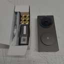 Aqara Smart Doorbell Camera G410 with Chime, 2K, HomeKit Secure Video, 2-Way Audio, Built-in Matter Hub, Wireless/Wired, Supports Apple Home, Alexa, Google, Home Assistant, 2.4G/5GHz Wi-Fi, Gray