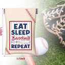 Abbylike 24 Pcs Baseball Seed Sack Gifts for Team Gifts Baseball Pouch for Sunflower Seed Coin Purse Original Portable Gift Bags for Sports Lover Birthday Party Favors