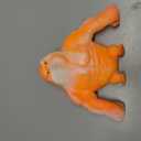 Squeeze Toy, Squishy Monkey Toy,Stretchy Glue-Sand Filled Rubber Gorilla,Elastic Stretchable, Autism,Decompression Toy for Adults and Children Animal for,Gift for Christmas, (Orange Medium)