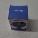 Travel Pillows for Airplanes, Airplane Pillow for Long Flight, Airplane Head Strap with Eye Mask for Sleep, Travel Neck Pillow for Car Road Trip, 360 Support Headrest, Stop Bobblehead, Black