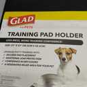 Glad for Pets Puppy Potty Training Pad Holder Tray, Fits 23 in Pads