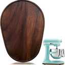 Walnut Wood Mixer Slider Mat for KitchenAid 5-8 qt Stand Mixer Scratch-Resistant Sliding Tray