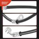 A-Premium Rear Driver Brake Hydraulic Hose Compatible with Select Subaru Models - WRX 2013 2014 2015 2016 2017 2018 2019 2020
