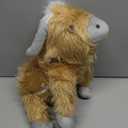 Highland Cow Stuffed Animals, Microwavable Stuffed Animals Heating Pad for Cramps, Pain Stress Relief, Heatable & Coolable Lavender Scented Cow Plush Toy for Anxiety, Women Kid Bedtime Highland Cattle