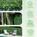 Artificial Boxwood Panel Roll 48X120 in(40 sqft) Greenery Backdrop