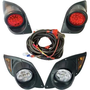 Golf Cart Compatible Yamaha LED Light Kit With LED Taillights Fits Yamaha G29 Drive 2007+