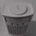Portable Air Conditioners Parts Fans, 4-in-1 Portable Air Cooler Fan with 700mL Tank, 2 Speeds & 7-Color LED Lights - Mini Evaporative AC Unit for Camping, Office, Bedroom, Car (White)
