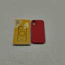 Ktele Magnetic for iPhone 16 Case [Compatible with Magsafe] [Premium Silicone Satin-Smooth Touch] Slim Shockproof Anti-Scratch Microfiber Lining Case, 6.1 inch, Red