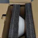 MORA Ceramic Ramen Bowl, 45oz - Great for Pho, Miso Udon Soup, Instant Noodles, Serving, Thai or Asian Food - Microwave Safe Large Japanese Noodle Bowls, Modern Kitchen - Vanilla White