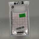 CHATTOB Compatible with iPhone 17 Pro Max Case, Cute Retro Gingham Plaid Phone Case for Women, Shockproof Soft TPU and Hard PC Back Protective Cover, Matte Pink