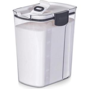 ProKeeper Sugar & Flour Storage Container – 1 Piece, Clear, Airtight Seal for Freshness, 6.7 x 5.6 x 7.7 inches