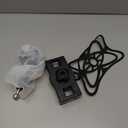 Bike Tablet Phone Holder with Silicone Security Band, Metal Arm 360° Rotation Tablet Handlebar Mount for Stationary Bicycle, Treadmill Fits iPad Pro/Air/Mini, Smartphones, 4-13'' Devices