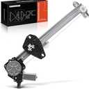 A-Premium Power Window Regulator with Motor (2-Pin) Compatible with Honda Accord 2008-2012 Crosstour 2012-2014 Rear Passenger Side