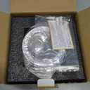 Magnetic Dryer Vent Coupling Easy to Clean Quick Connector Airtight Seal Dryer Vent Connector Kit Including a 2.6ft 4" Duct and two Clamps, DV180