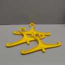 Scuba Hanger BC Regulator Scuba Diving Wetsuit Hanger with Din Threads Vest Tactical Gear for Dry Clothes BCD Side Hanging (Yellow)