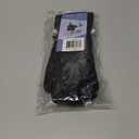 SKYDEER Women's Winter Warm Deerskin Suede Gloves With Polar Fleece and Thermal Insulated 3M Thinsulate Insulation (SD8663T) (Black)