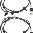 OCPTY ABS Sensor,Left Right Front Wheel Speed Sensor ALS211 Fit for 2000 2001 2002 for Dodge for Ram 2500 Pack of 2