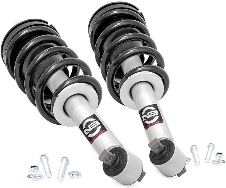 Rough Country 2" Loaded N3 Leveling Struts for 2014-2018 Chevy/GMC 1500-501063