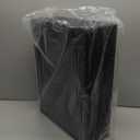 3 Tiers 6 Pairs Foldable Shoe Rack Storage Cabinet, Suitable for Closet Entryway, Collapsible Shoe Storage Organizer Cabinet with Magnetic Door，Easy Assembly (Black)