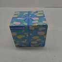 8-in-1 Wooden Baby Activity Cube - Xylophone, Shape Sorter, Abacus| 1st Birthday Gift Toys for One 1 2 3 Year Old Boy Girl | Montessori Educational Learning Toddler Toy| Bonus Sorting & Stacking Board (Blue Packaging)