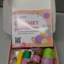 Mewaii Beginner Crochet Kit with 40% Extra Yarn, Pre-Started Yarn & Video Tutorials - 3 Sea Turtles Craft Set for Adults & Kids (Brown and Green)