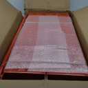LEADALLWAY Scaffolding Platform 4 Foot High Mobile Baker Scaffolding 770 LBS Capacity with Locking Wheels and Tool Bag, Red
