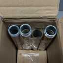 QDWIS Wood Curtain Rods for Windows 48 to 84 Inch,1'' Diameter Drapery Rods with Imitation Wood Grain Leaf Pattern Finials,Boho Adjustable Heavy Duty Curtain Rods Set,36-88'',Color:Natural Wood