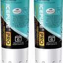 ICEPURE PRO UKF8001 NSF401&473&53&42 Certified Replacement Everydrop EDR4RXD1, Filter 4, Maytag UKF8001AXX UKF8001P, Whirlpool 4396395 WF-UKF8001 FMM-2 MPF15090 SGF-M9 Refrigerator Water Filter 2PACK